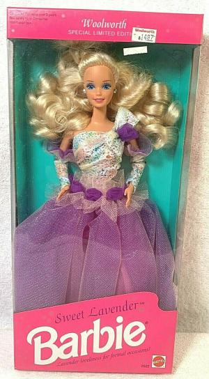 Винтажная кукла Барби Сладкий Лавандовый 92г.